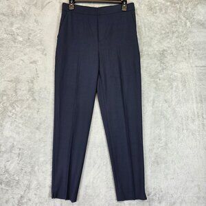Banana Republic Hayden Pant Womens 6 Tall Navy Tapered Pull On Stretch Pants